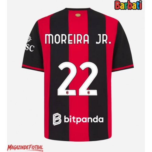 AC Milan Diego Moreira #22 Tricou Fotbal Replică 2026-27 Barbati Acasa AC Milan Diego Moreira #22 Tricou Fotbal Replică 2026-27 Barbati Acasa